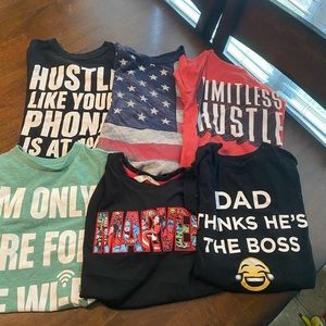 Bundle Deal 6 Boys Graphic Tees! Size 4!